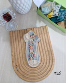 جوراب مچی زنانه طرح سنتی رنگ رنگی