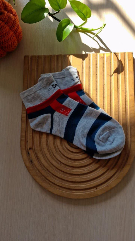 جوراب نیم ساق عروسکی شال گردنی